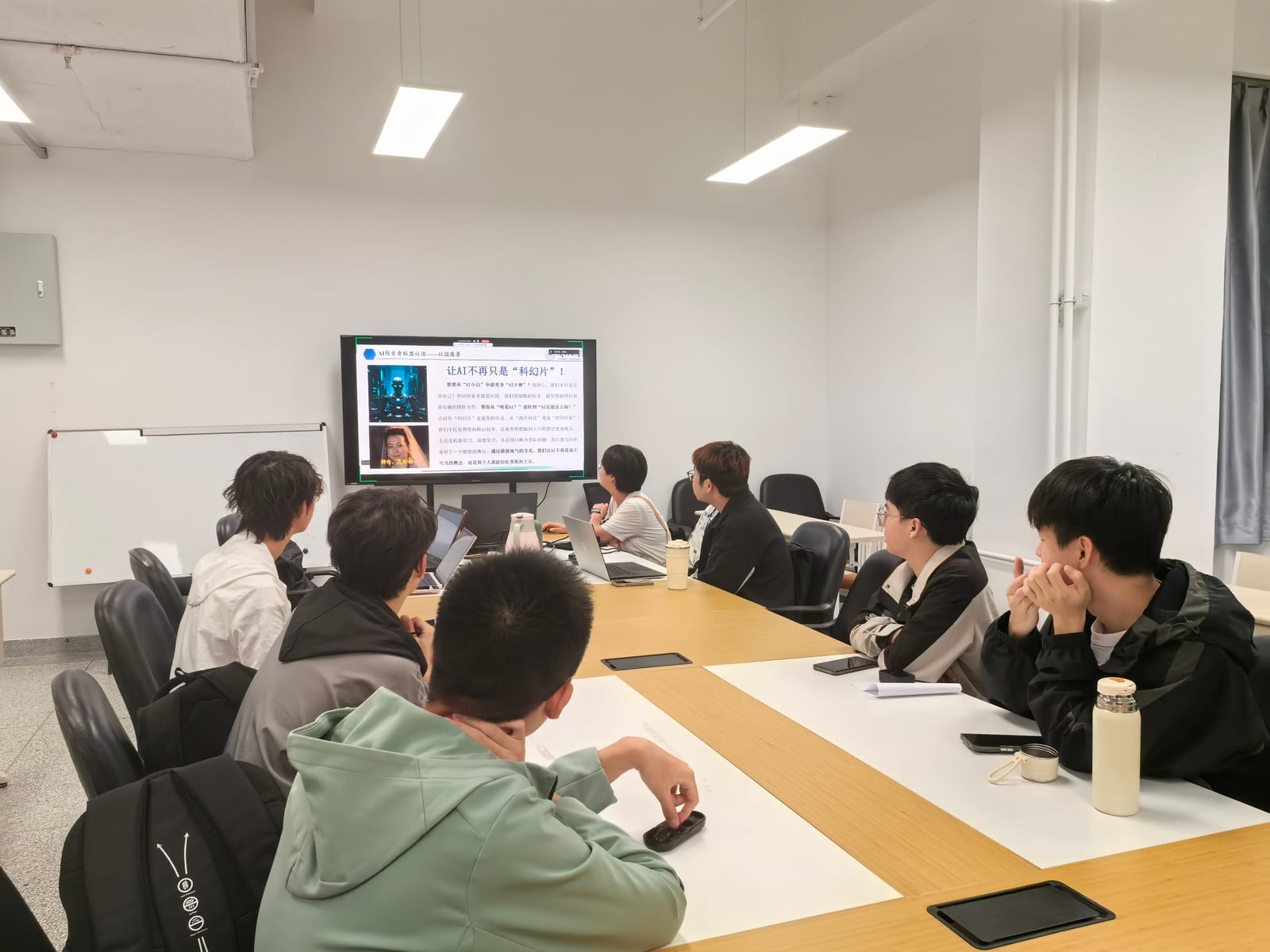 社团学习分享活动照片
